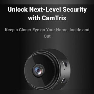 CamTrix Security Camera - Black
